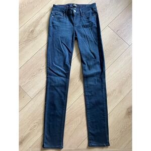 PAIGE Women's Dark Wash Skinny Jeans Size 26 Made in USA